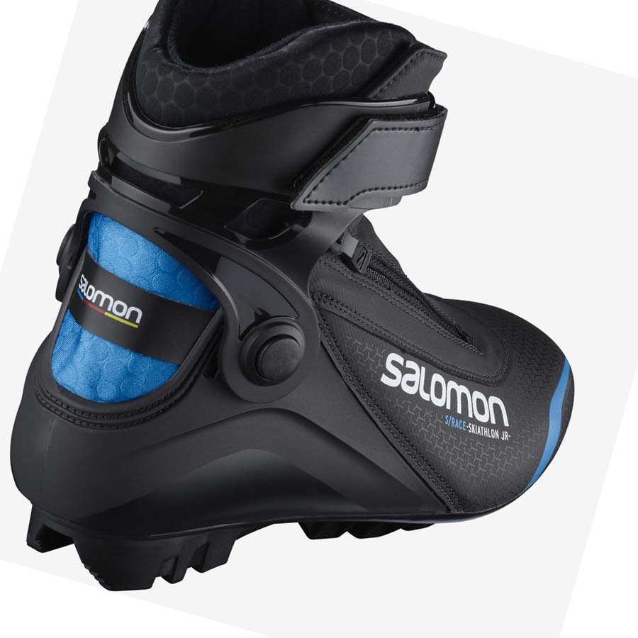 Botas Esqui Salomon S/RACE SKIATHLON PILOT JUNIOR Niños Negros Azules | MX 2018YXF